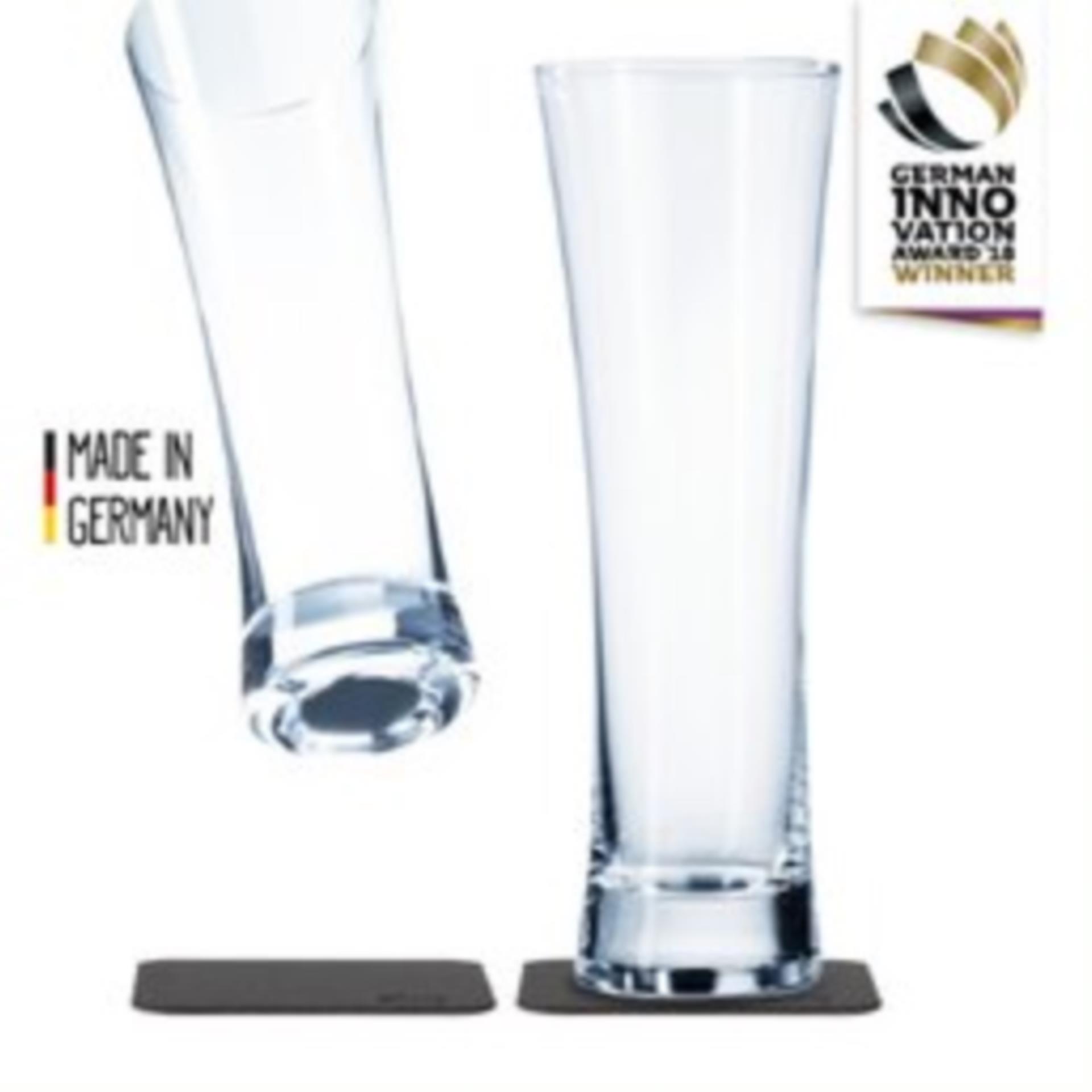 silwy Magnetglas 2er Set Bier