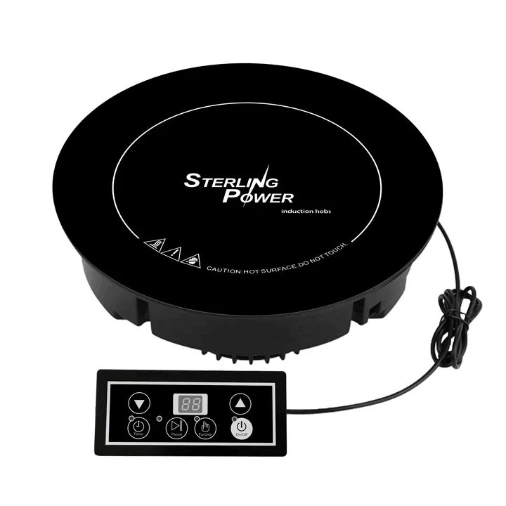 Sterling Power Sterling Induktionsherd 1-flammig 1800 W zum Einbau D=288 mm