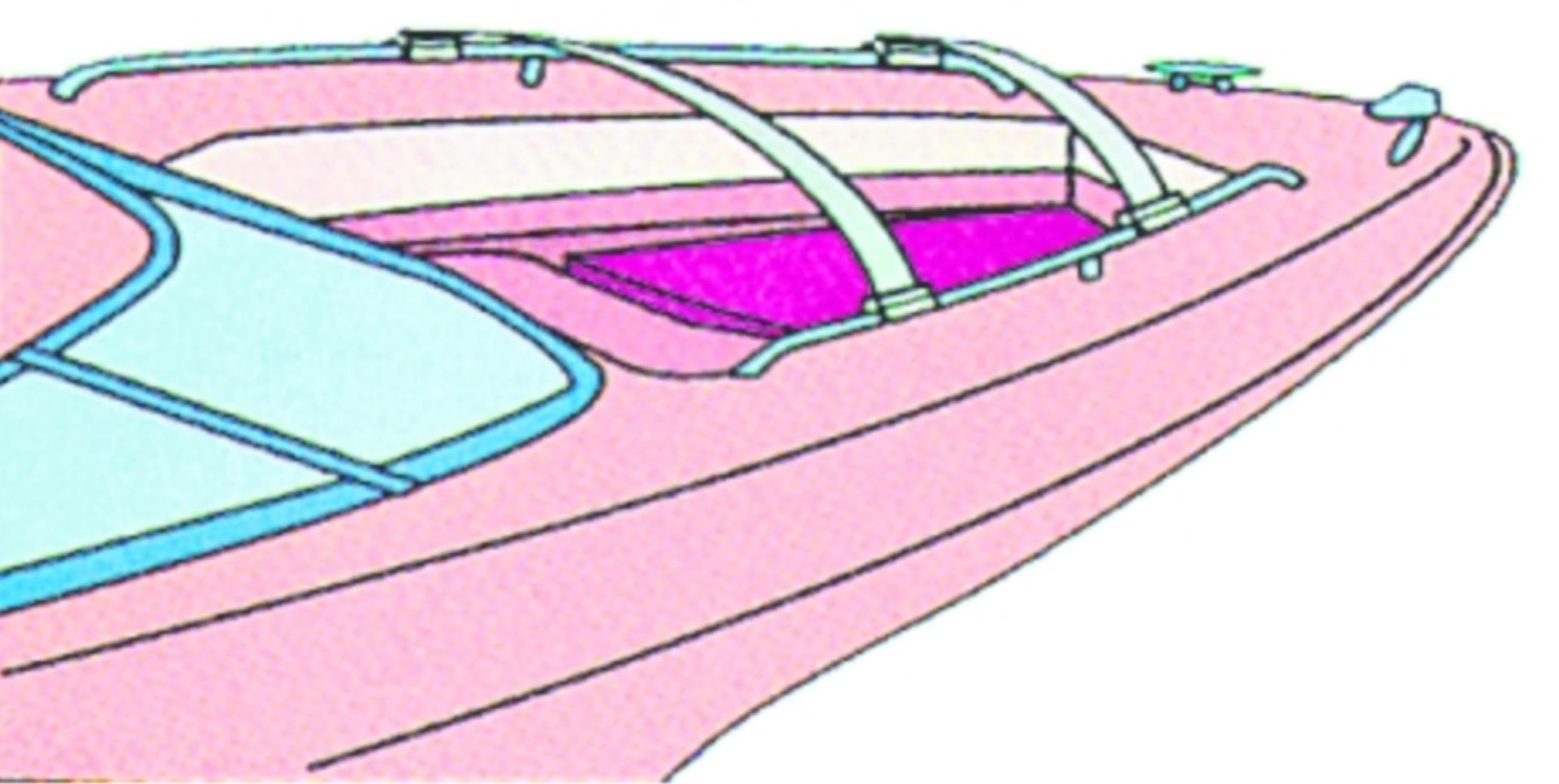 Osculati Halterung (Paar) Typ 1, 40 mm zur Relingsmontage