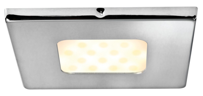 Osculati LED Deckenleuchte Aruba, eckig 72,3 mm Ø mit Touch