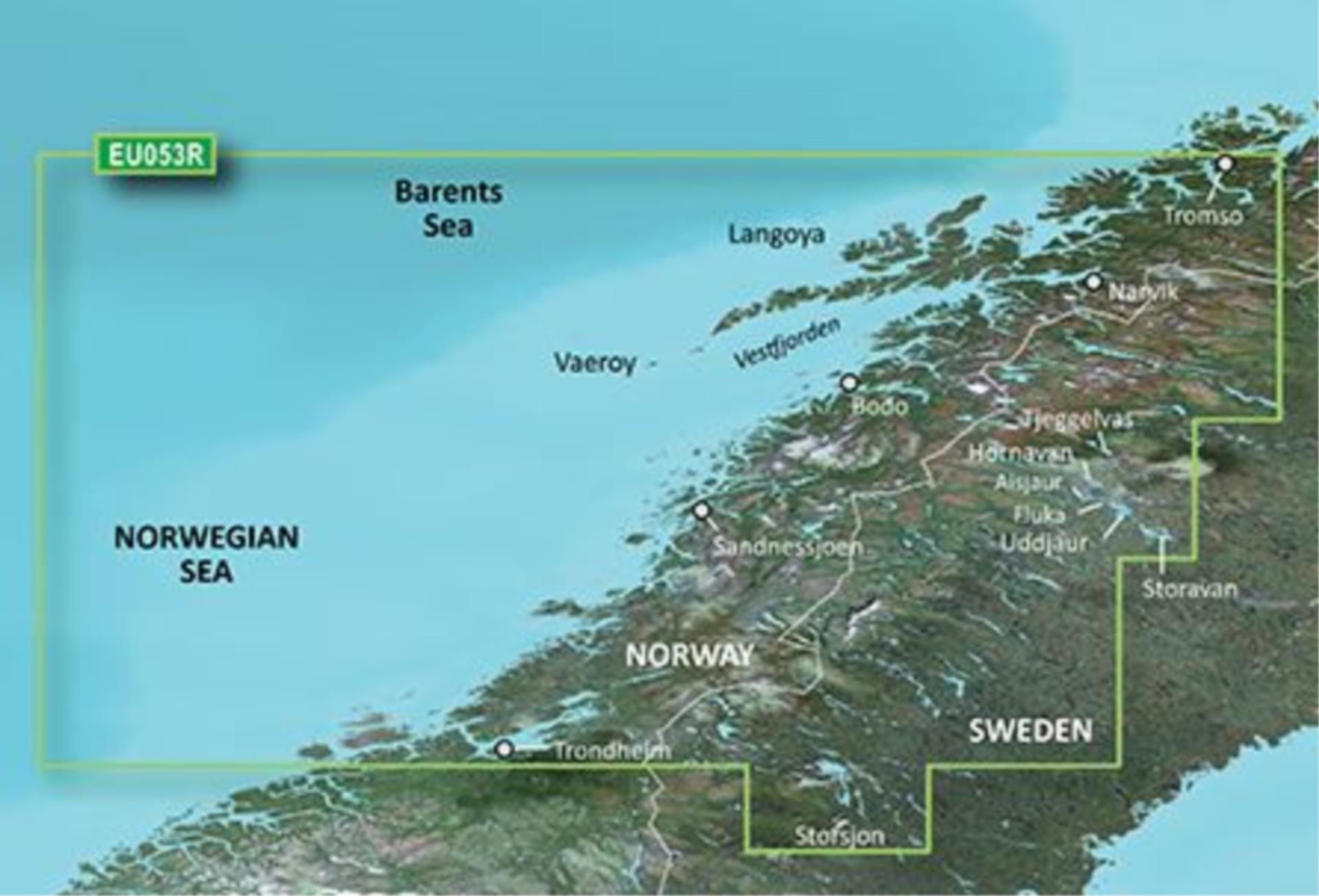 Garmin G3 Vision EU053R Trondheim-Tromsø