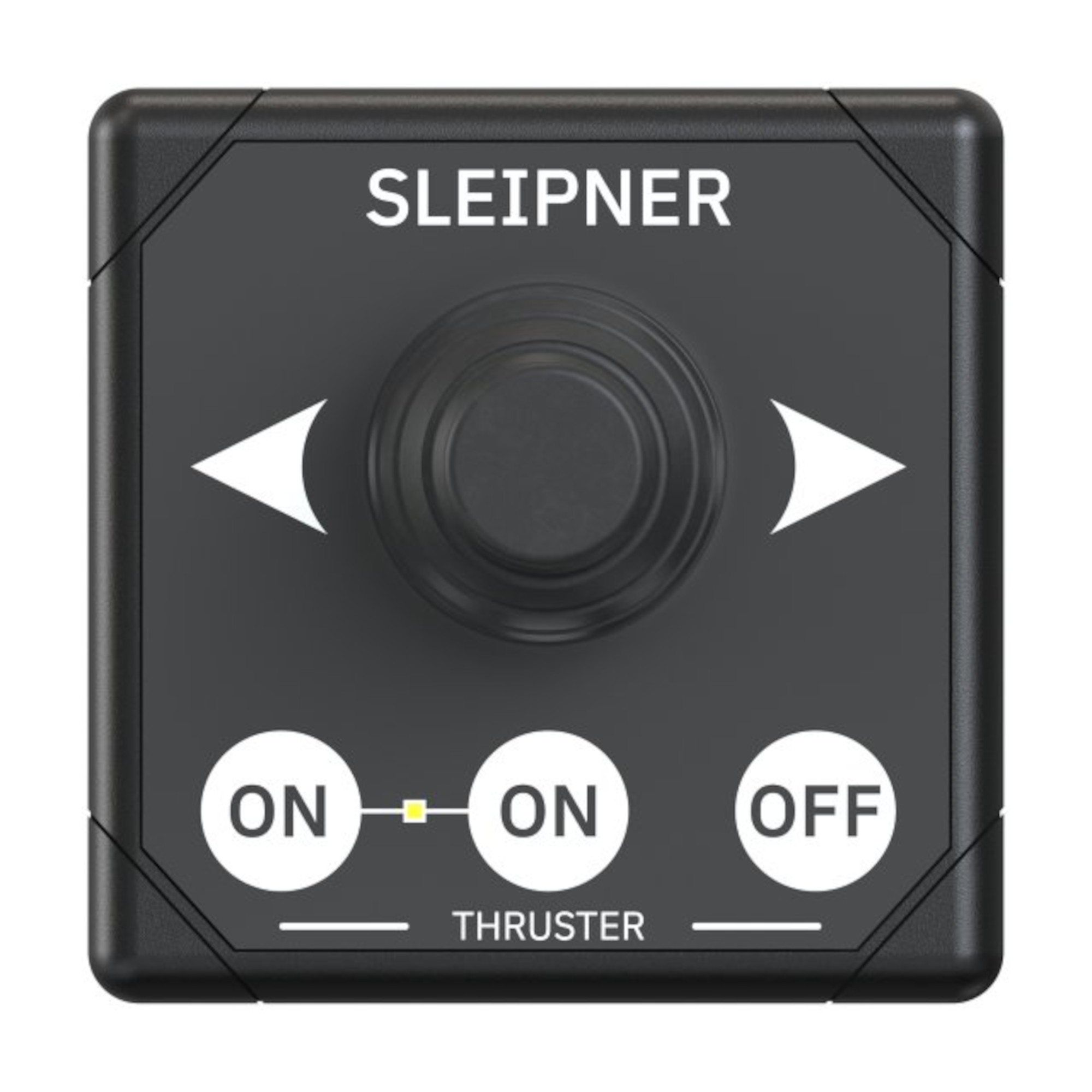 Sleipner / Sidepower Panel mit Joystick 12 & 24 V, schwarz