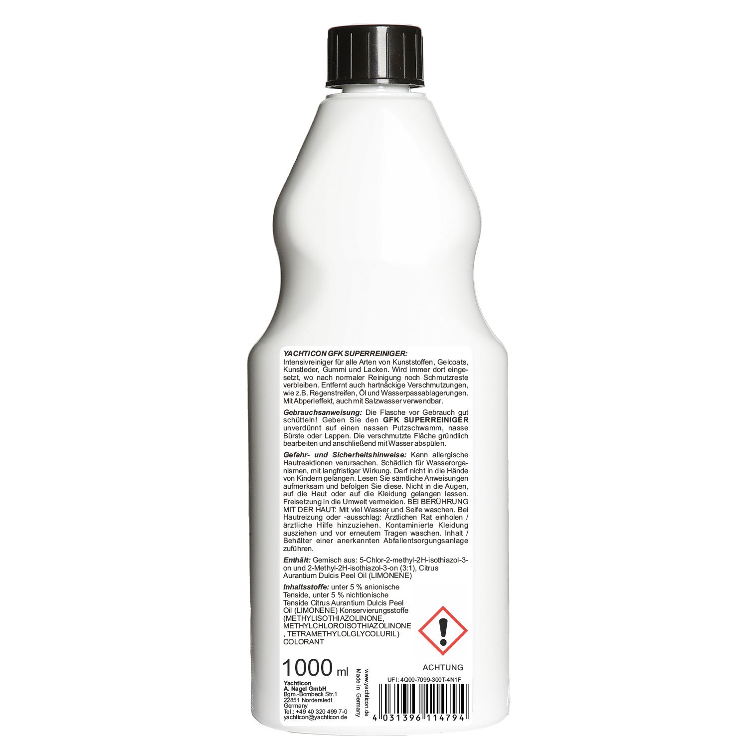 Yachticon GFK Superreiniger, 1000 ml