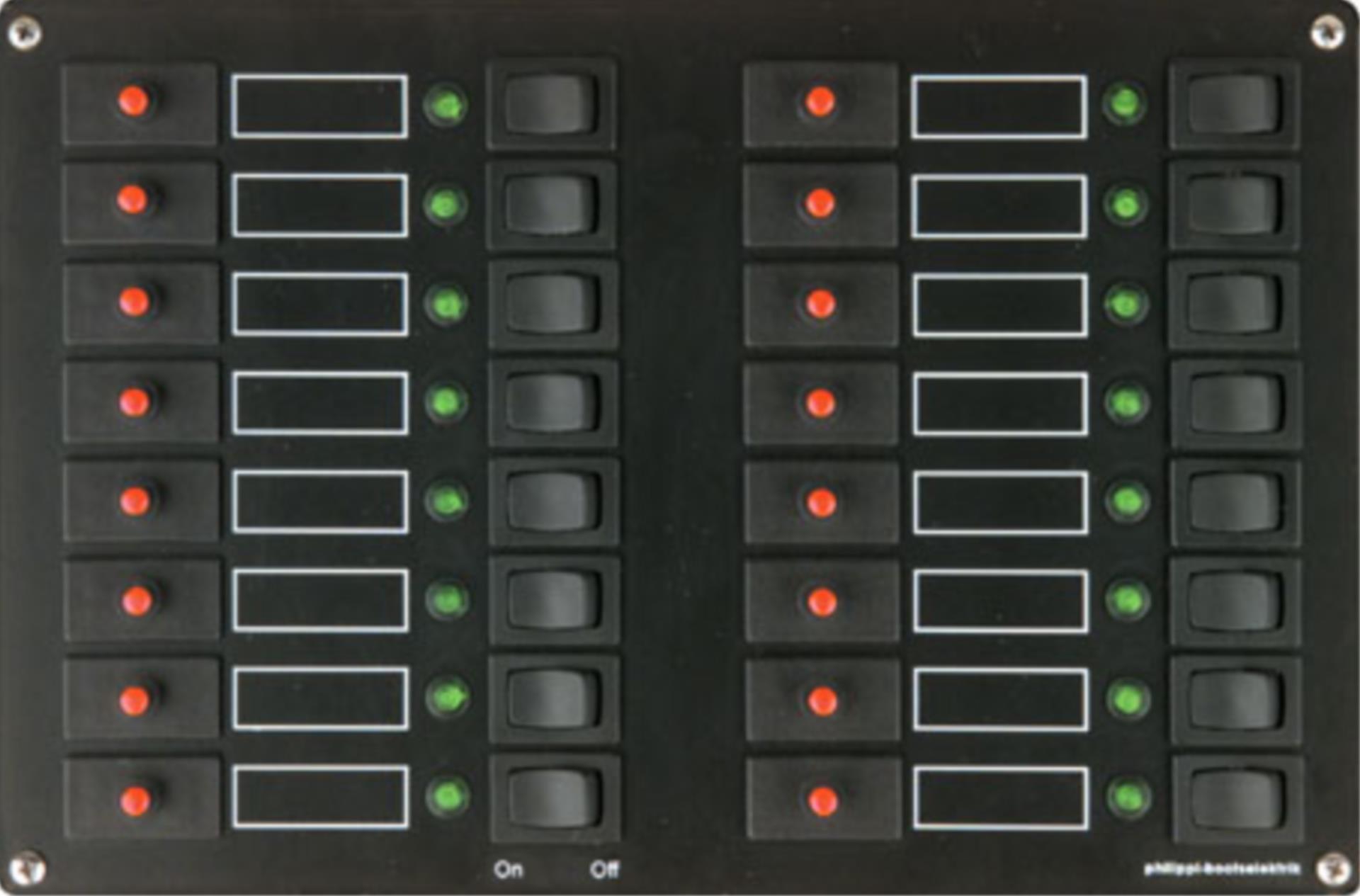 Philippi Schalttafel STV 316 (220 x 145 x 70 mm)
