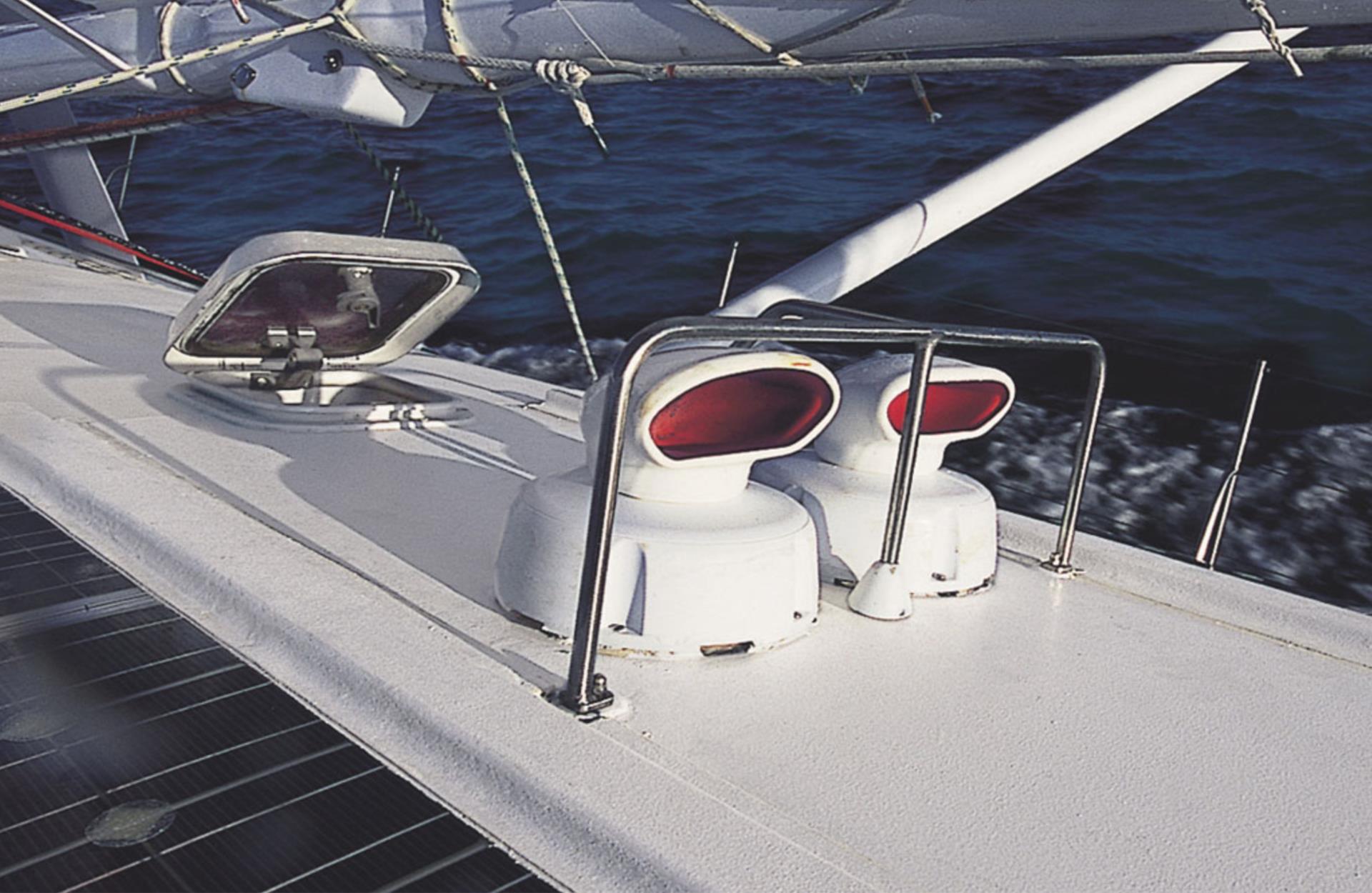 Plastimo Doradelüfter 75 mmØ Typ 2, Hutze innen blau Plastimo Doradelüfter 75 mmØ Typ 2, Hutze innen blau