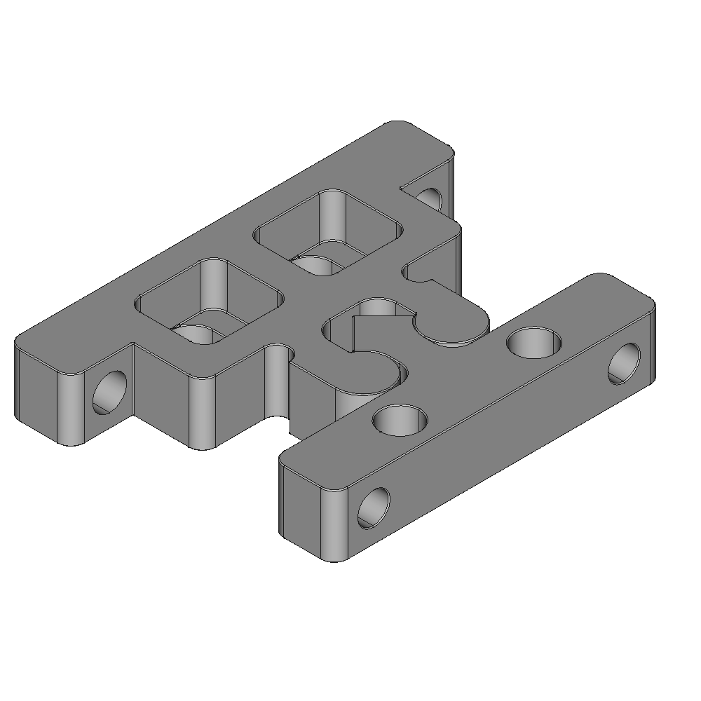 Osculati Halter Kunststoff für Schubladen & kleine Türen (2er Pack)