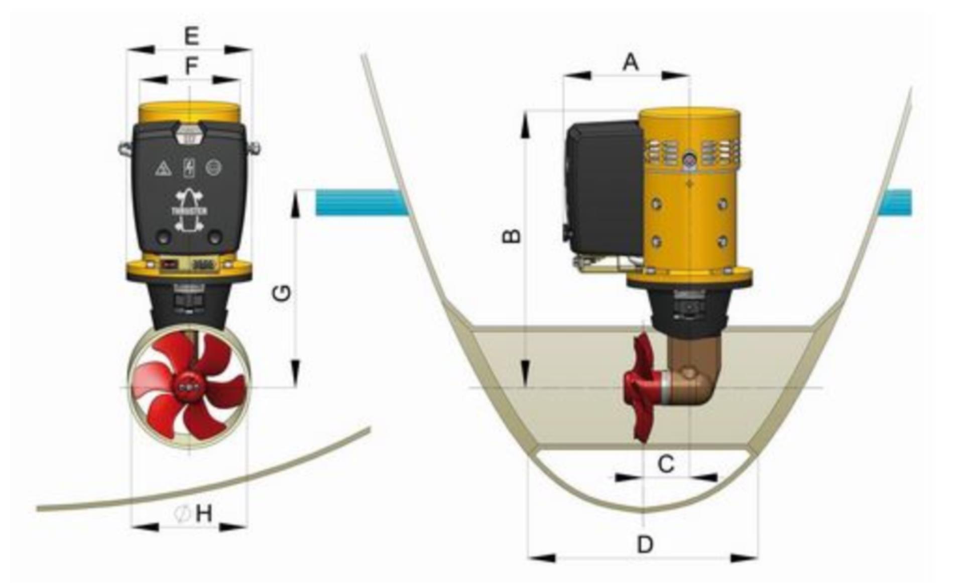 VETUS BUGSTRAHLRUDER  VETUS BUGSTRAHLRUDER