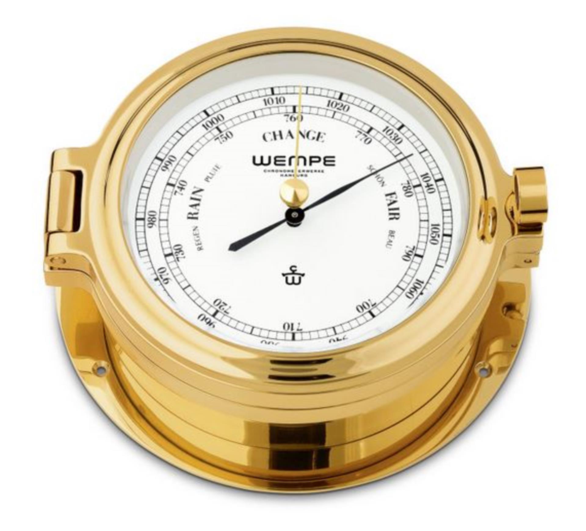 Wempe CUP 2, Barometer Messing