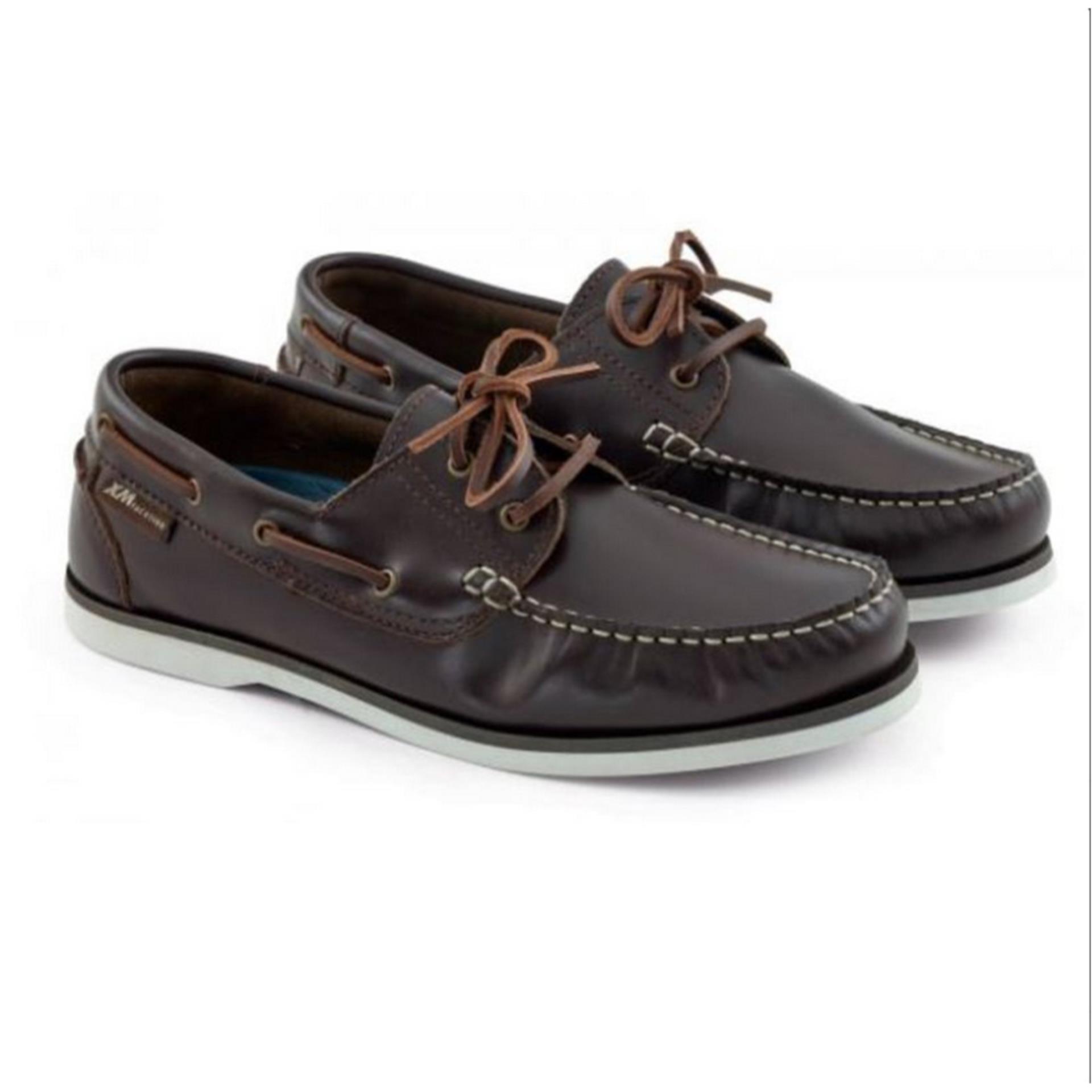 Plastimo Herren Bootsschuh Crew braun 41