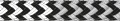 Gleistein RunnerTwin ZigZag, 6 mmØ schwarz / silbergrau