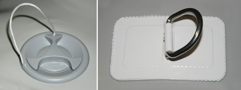 Osculati Aufblasbarer Fender 70 x 30 cm, grau