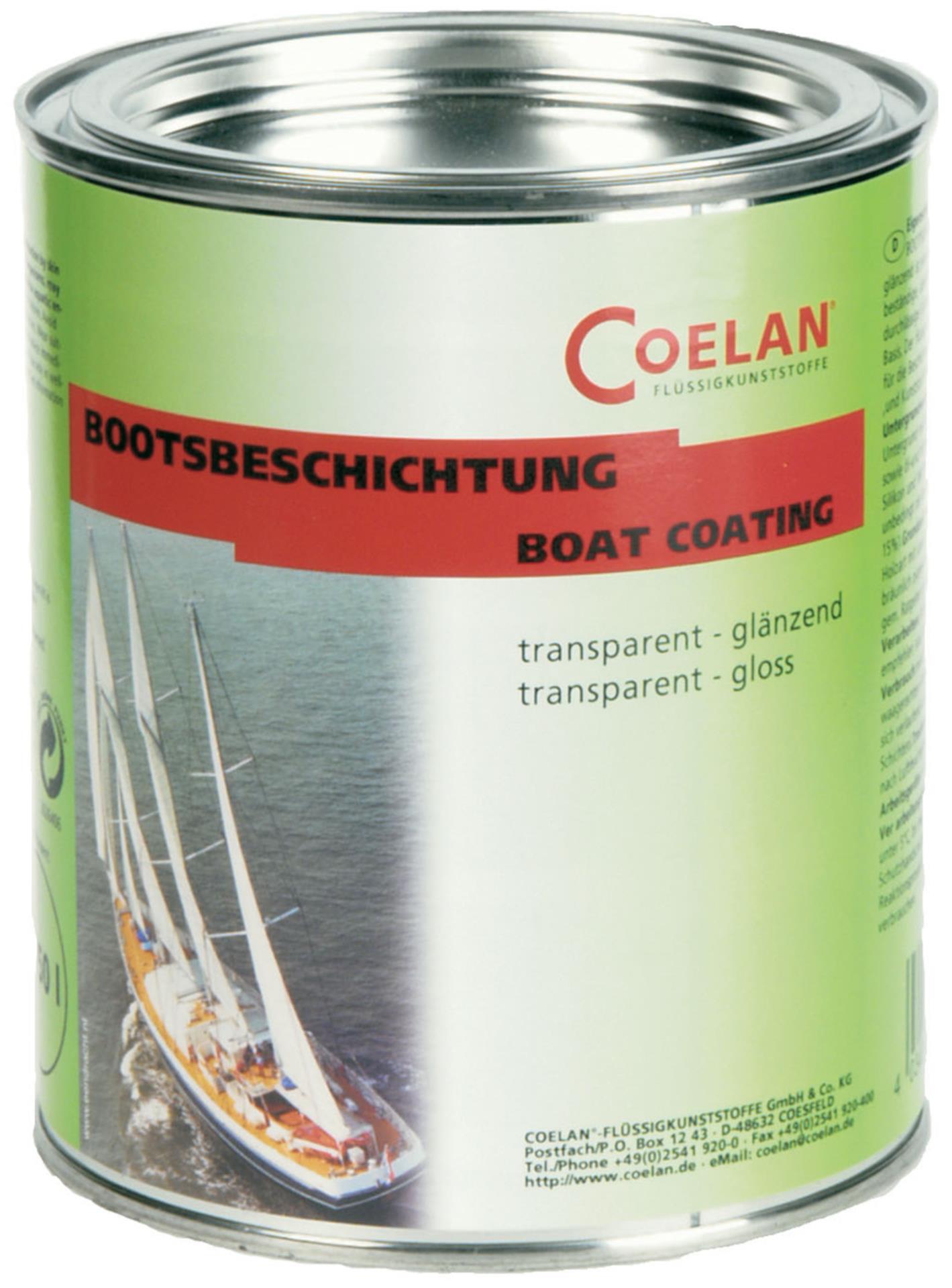 Coelan Beschichtung transparent glänzend, 750 ml 
