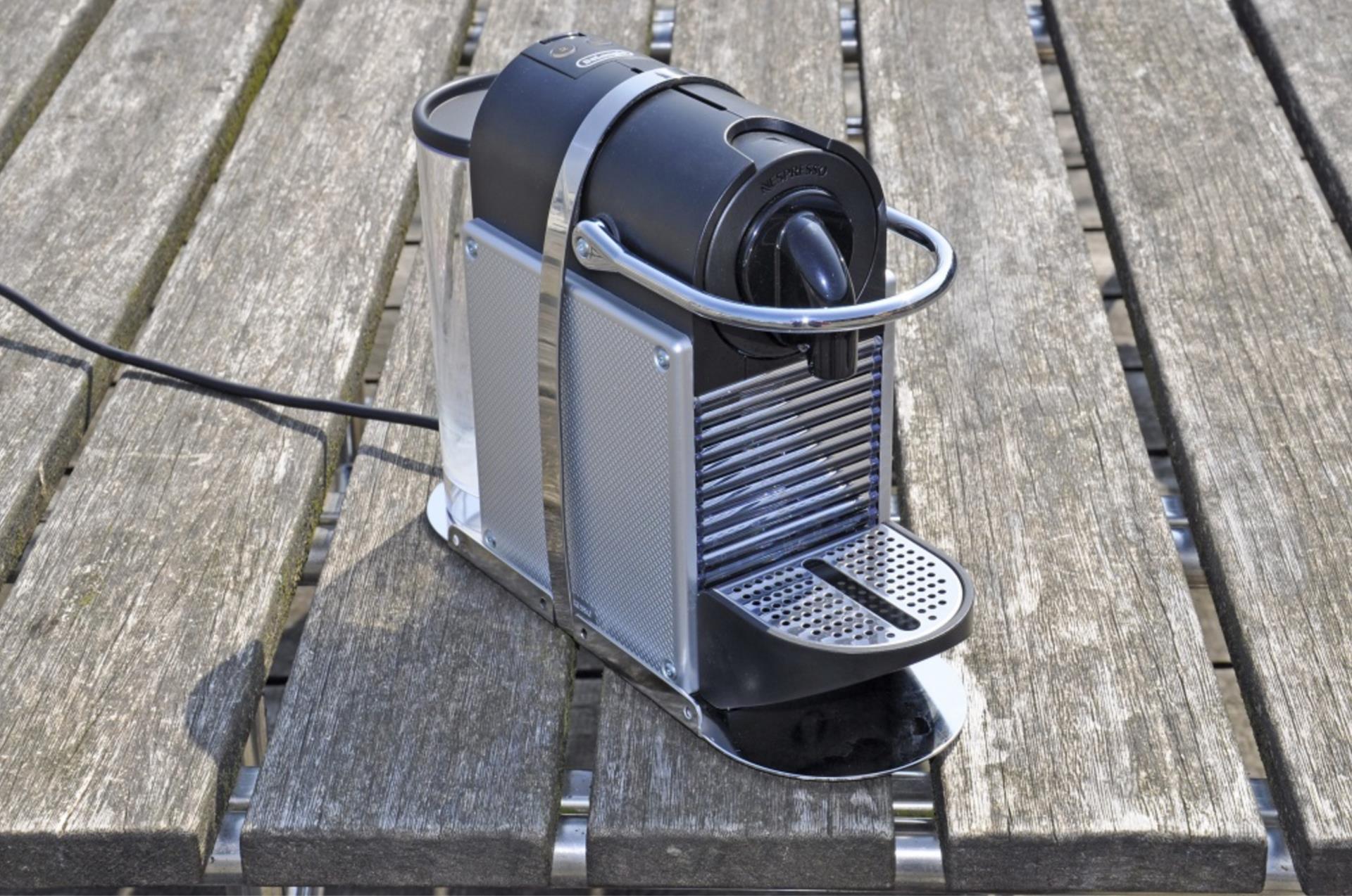 Niro Petersen Edelstahlhalterung Nespresso Maschine Modell Pixie