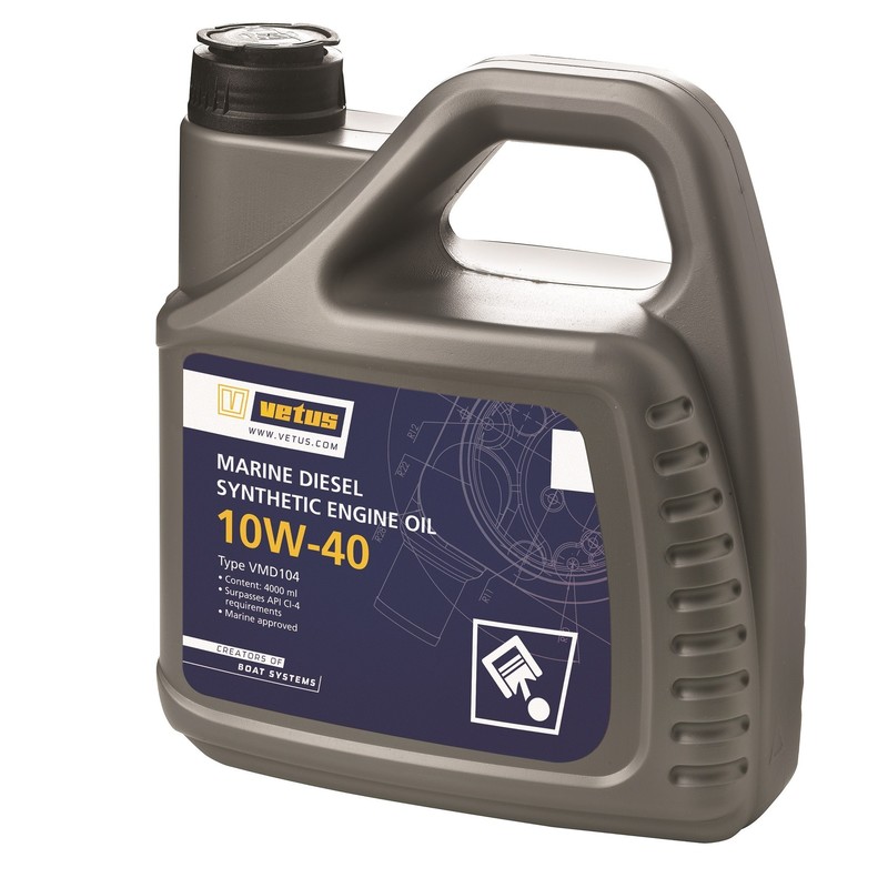 Vetus Marine Diesel Synt.Öl SAE10W-40 4,0 Ltr.