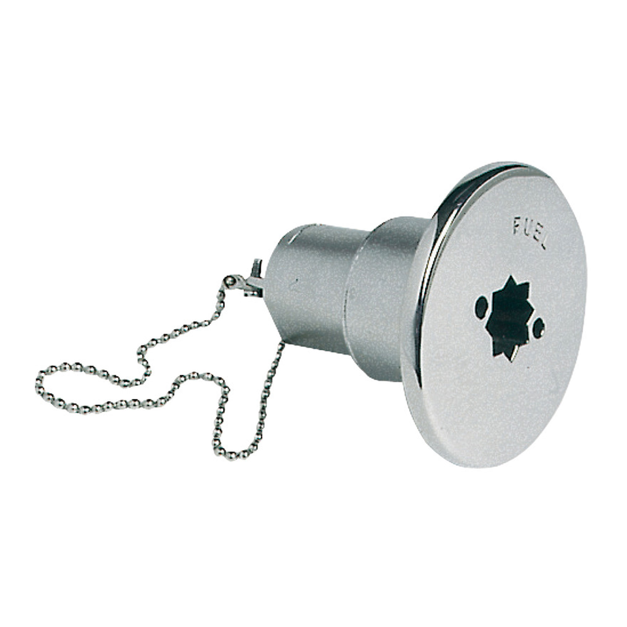 Osculati Edelstahl Decksabsaugfitting Wastewater, 38 mmØ