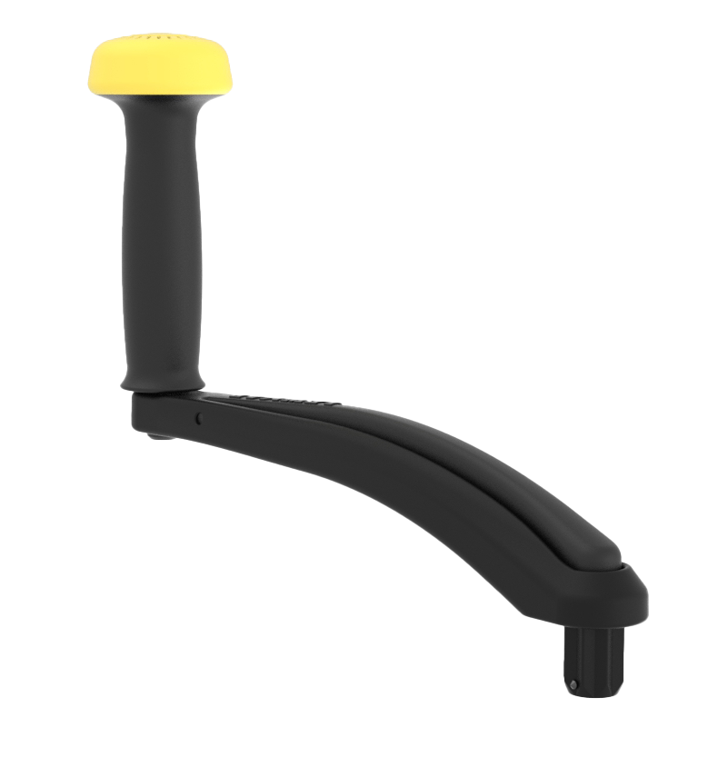 Lewmar One Touch Power Grip Winschkurbel Black, 200 mm