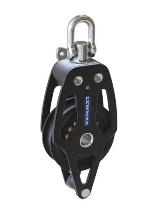 Lewmar HTX Block 50er Ø 1-Scheibig mit HF 10 mm