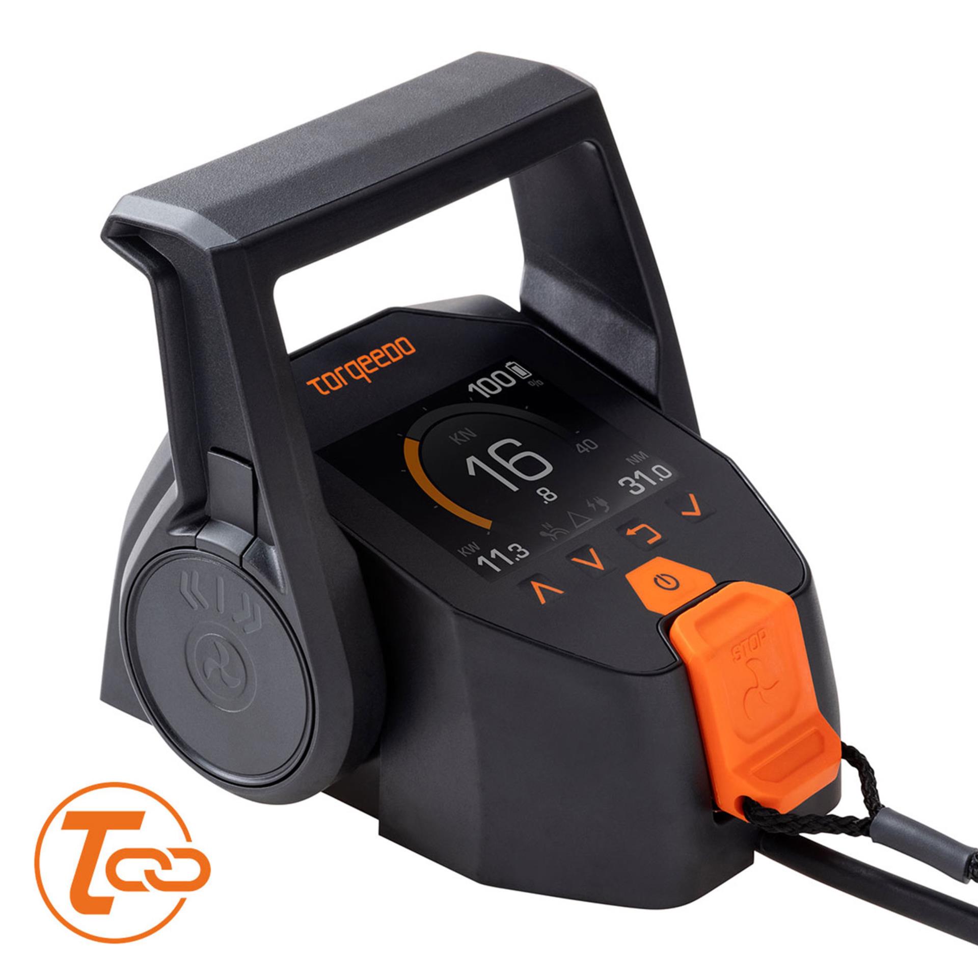 Torqeedo TorqLink Gashebel mit Farbdisplay