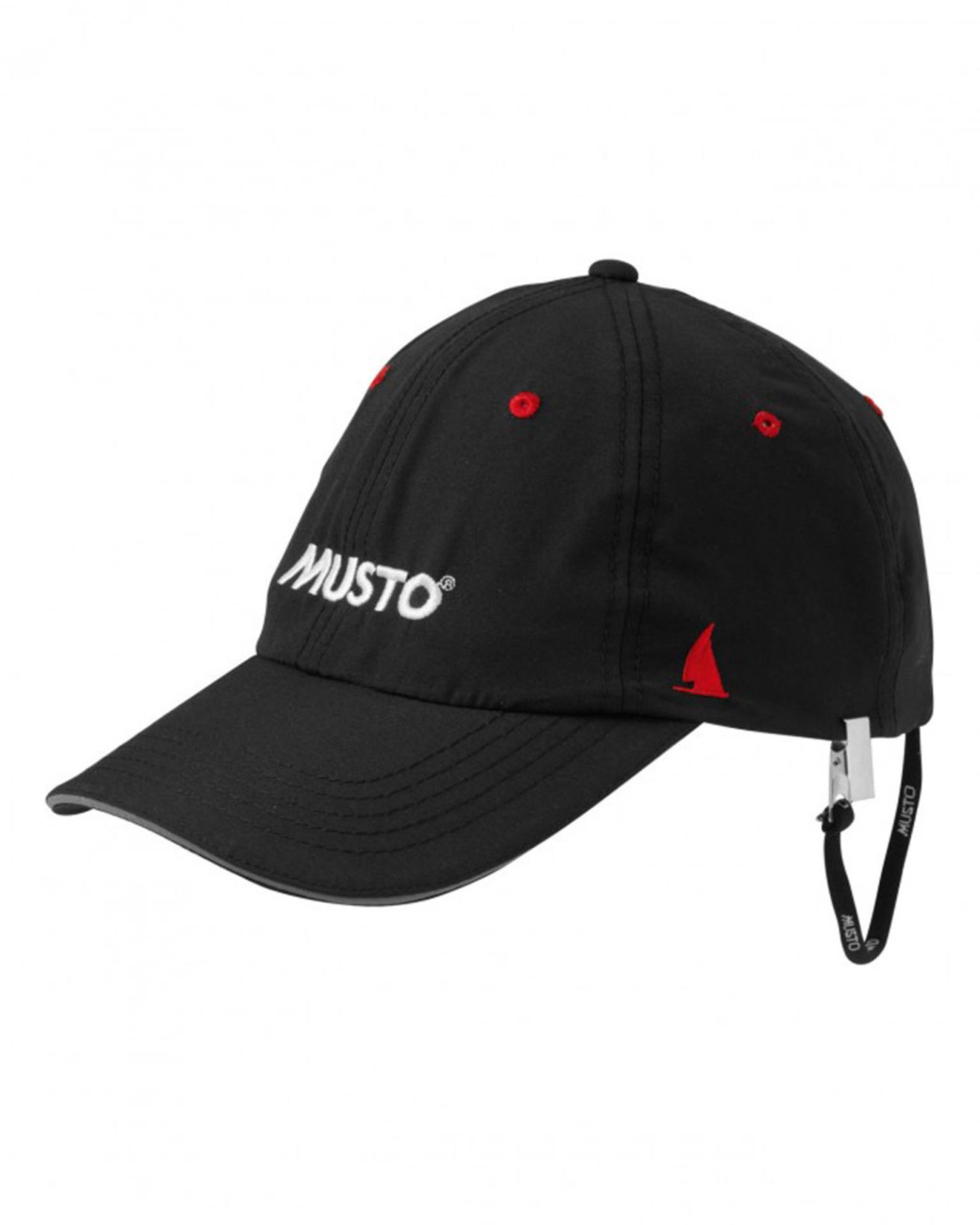 Musto Fast Dry Crew Cap, schwarz