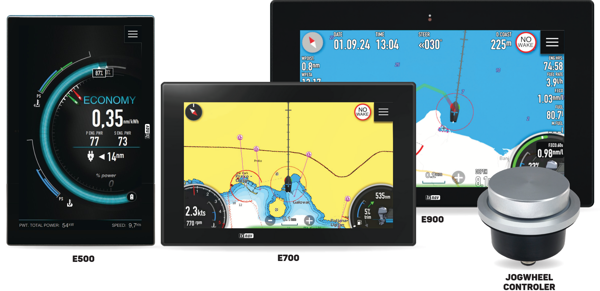 LXNAV E 700 7" Compact Multifunktionsdispay