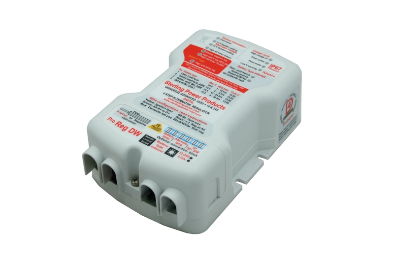Sterling Power Hochleistungsregler ProReg DW, 12 V / 24 V (wasserdicht)