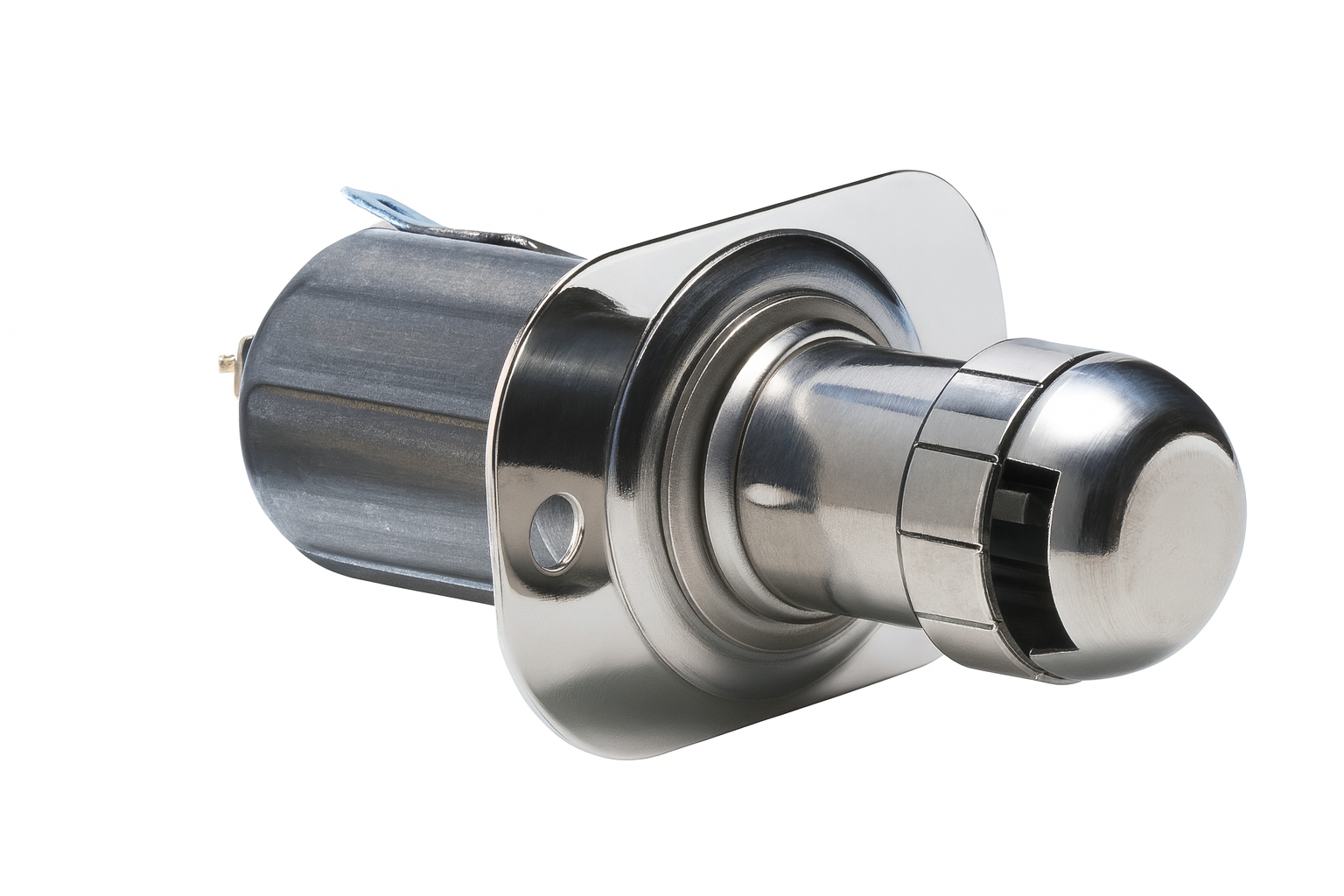 Osculati Edelstahl Zigarettenanzünder mit Licht