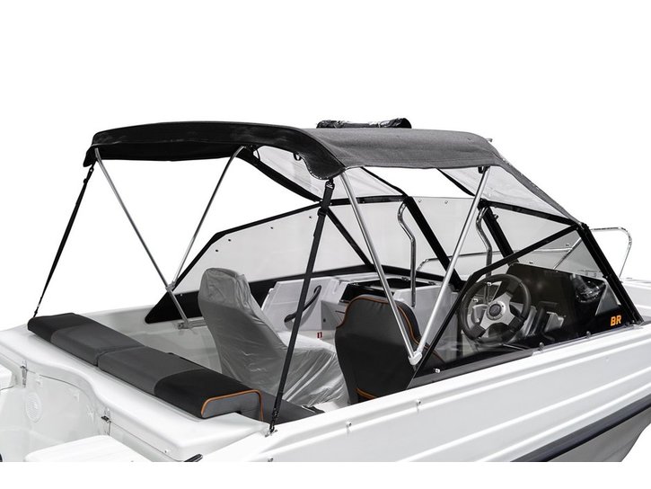 Terhi Heckpersenning mit Alugestänge - Terhi 480 BR