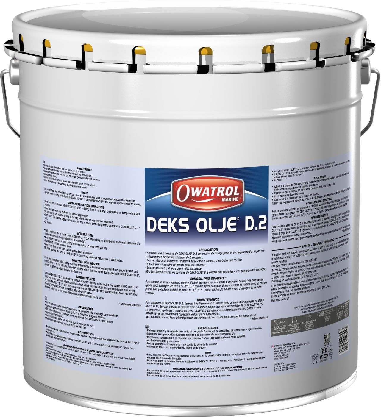 Owatrol Deks Olje D2, 1000 ml