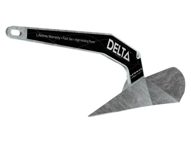 Lewmar Delta Anker Stahl, 4 kg