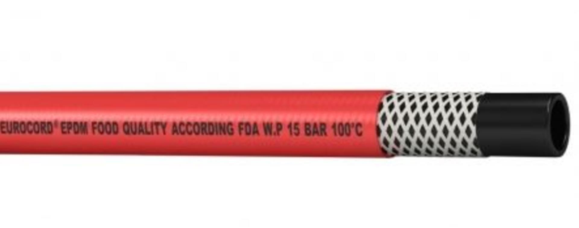 Talamex Trinkwasserschlauch / Warmwasserschlauch rot, 13 mmØ