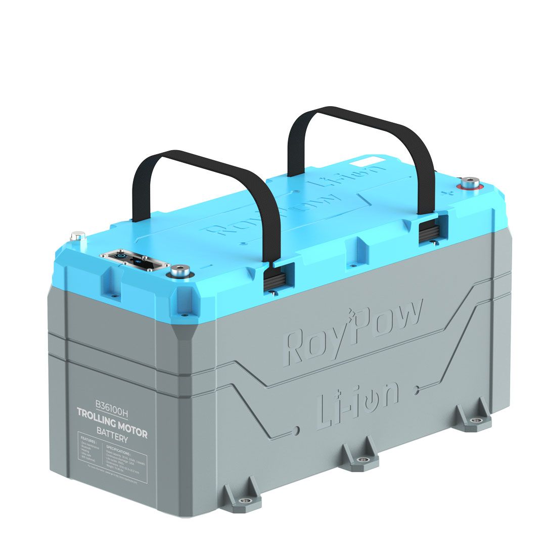 Allroundmarin
 RoyPow IP67 B-Serie Batterie BT 36 V 100 Ah, LiFePO4
