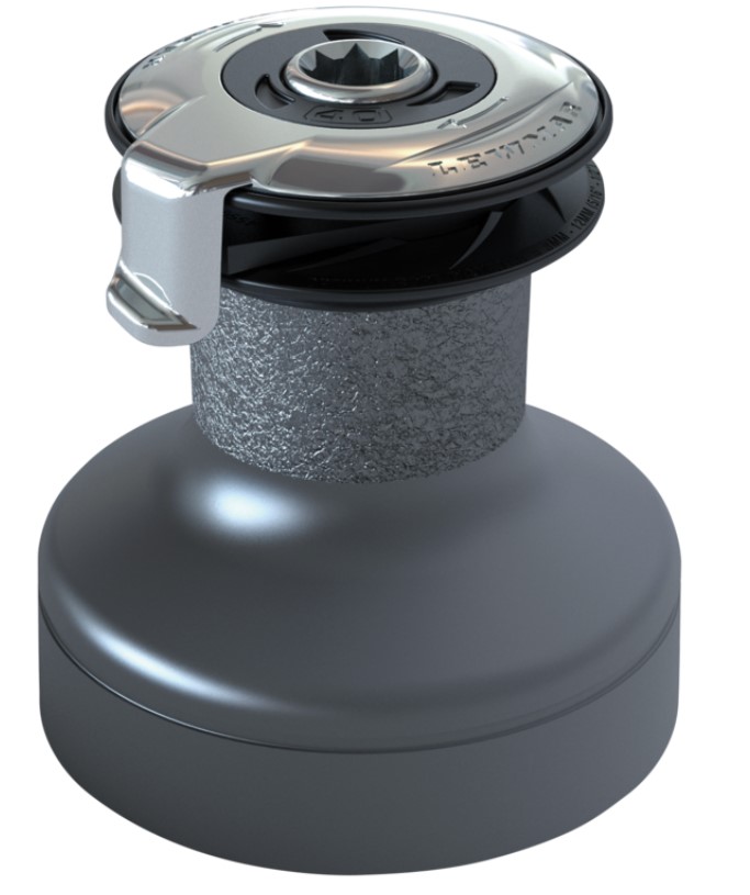 Lewmar Winde Evo, Typ 55 ST, Alu- grau