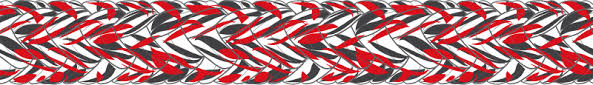 Gleistein RunnerTwin Olympic rot, 4 mmØ