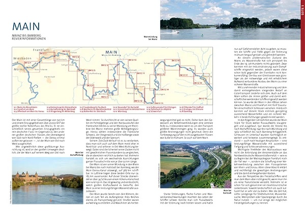 Kartenwerft Binnen Atlas 12, Main und Main-Donau-Kanal Kartenwerft Binnen Atlas 12, Main und Main-Donau-Kanal
