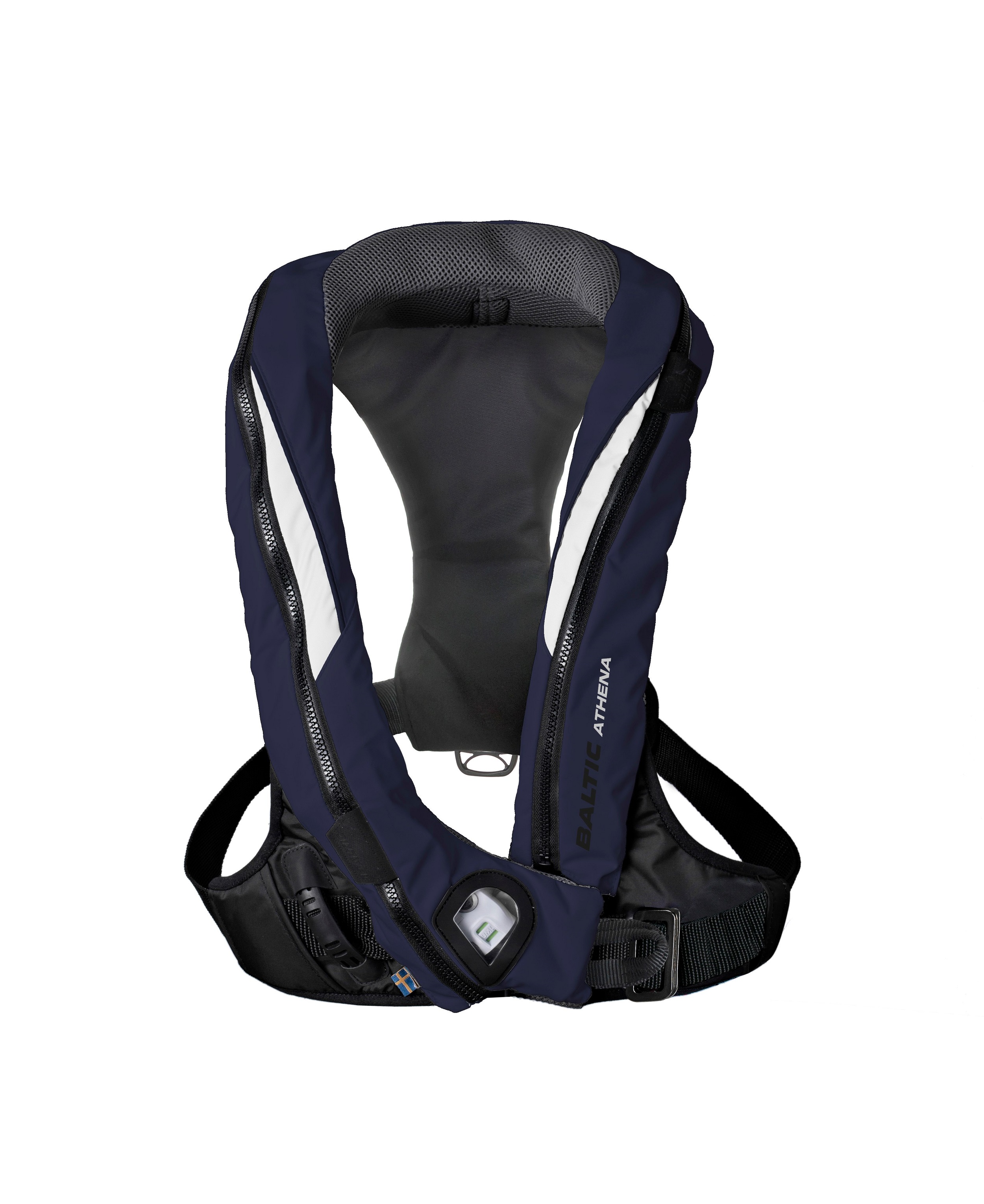 Baltic Athena 165 Rettungsweste mit Harness für Frauen (Blau-Weiß)