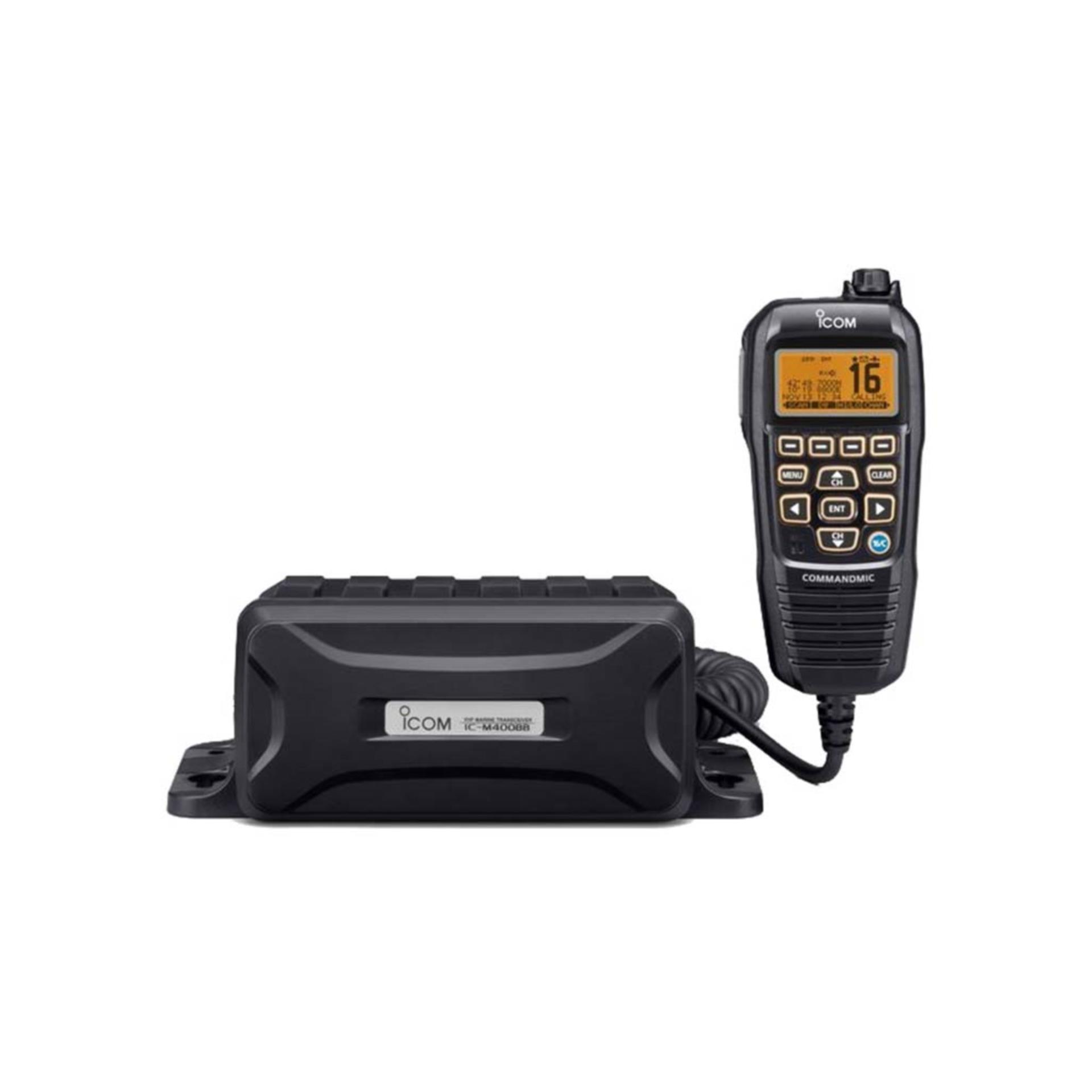 ICOM Black Box UKW-Seefunkgerät M400BBE mit Bedienteil HM-195