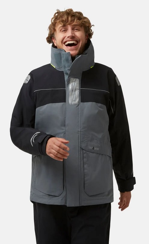 C4S Bergen II Jacke grau/carbon, XL C4S Bergen II Jacke grau/carbon, XL