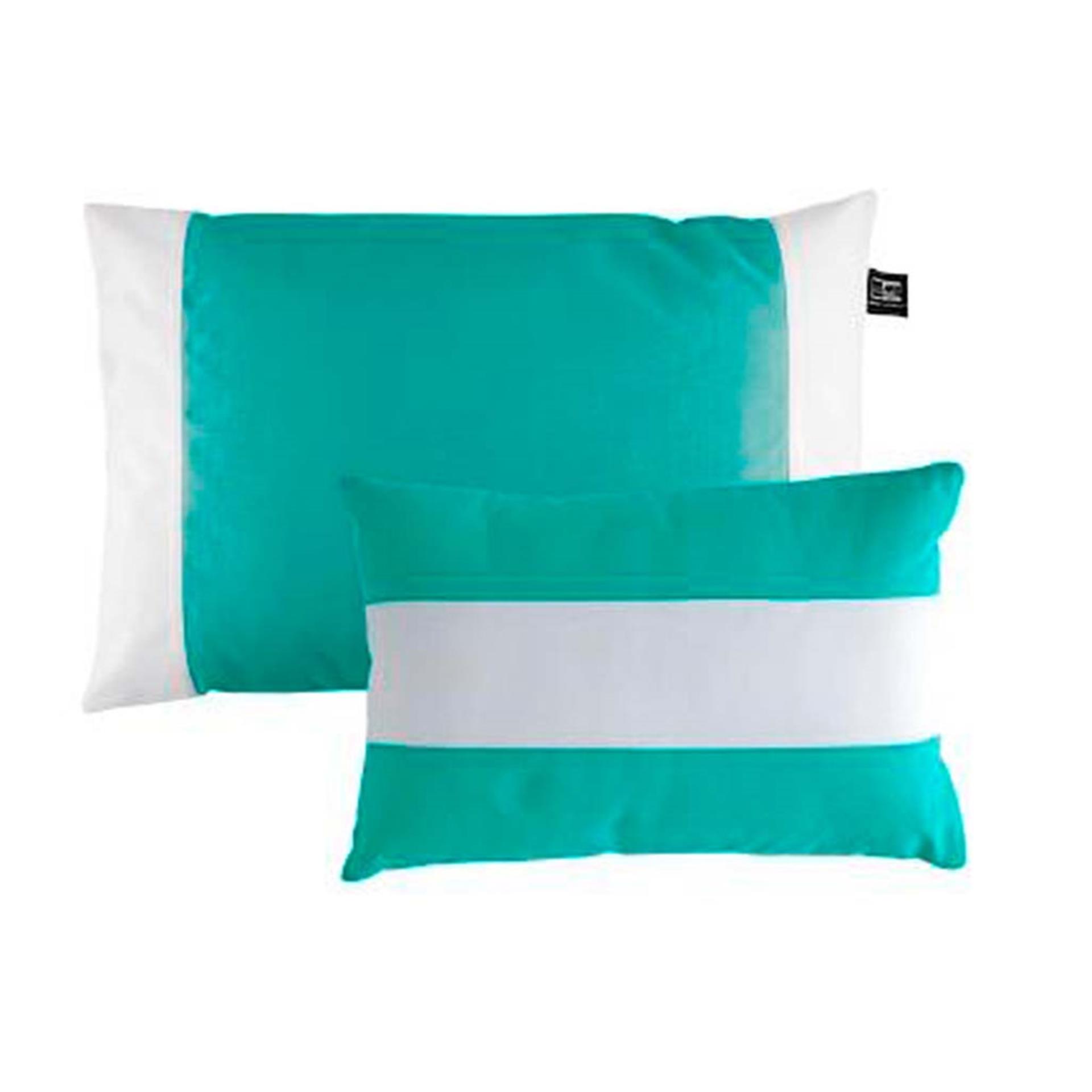 Marine Buisness Waterproof Kissenset Groß & Klein, Acqua & White