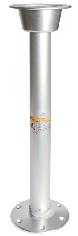 Osculati Thread Lock Aluminium Tischbein, fest 689 mm