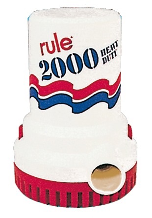 Rule Bilgenpumpe 2000, 12V (135 l/min) Rule Bilgenpumpe 2000, 12V (135 l/min)
