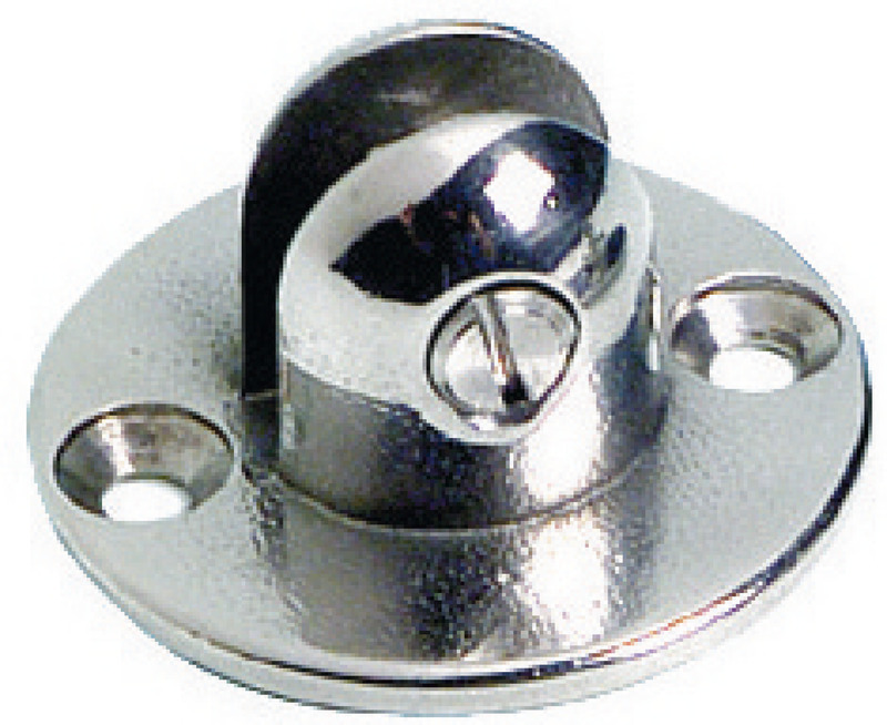 Osculati Halterung rund mit Gabel für Gasdruckfeder Osculati Halterung rund mit Gabel für Gasdruckfeder