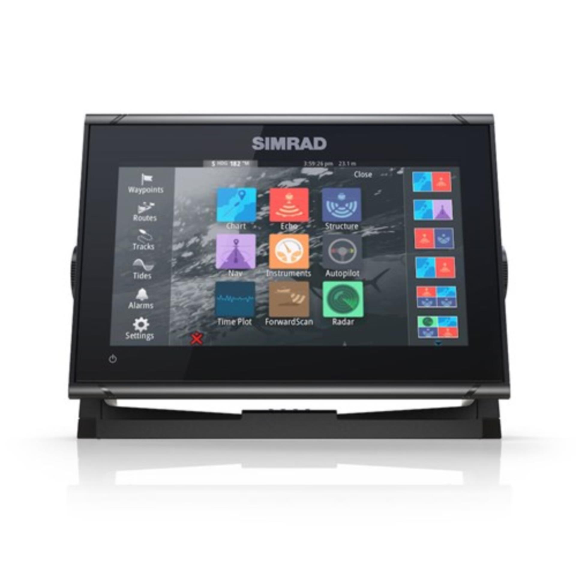Simrad Go 9 XSE inklusive HDI Heckgeber
