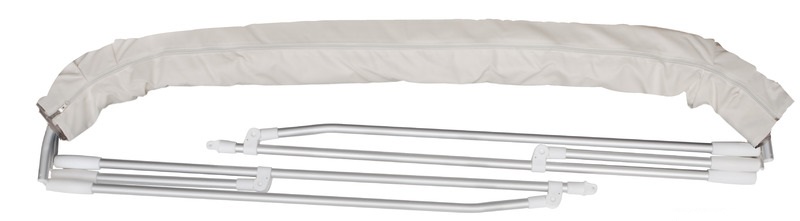Osculati Bimini 4-Rod 235 - 245 cm, weiß