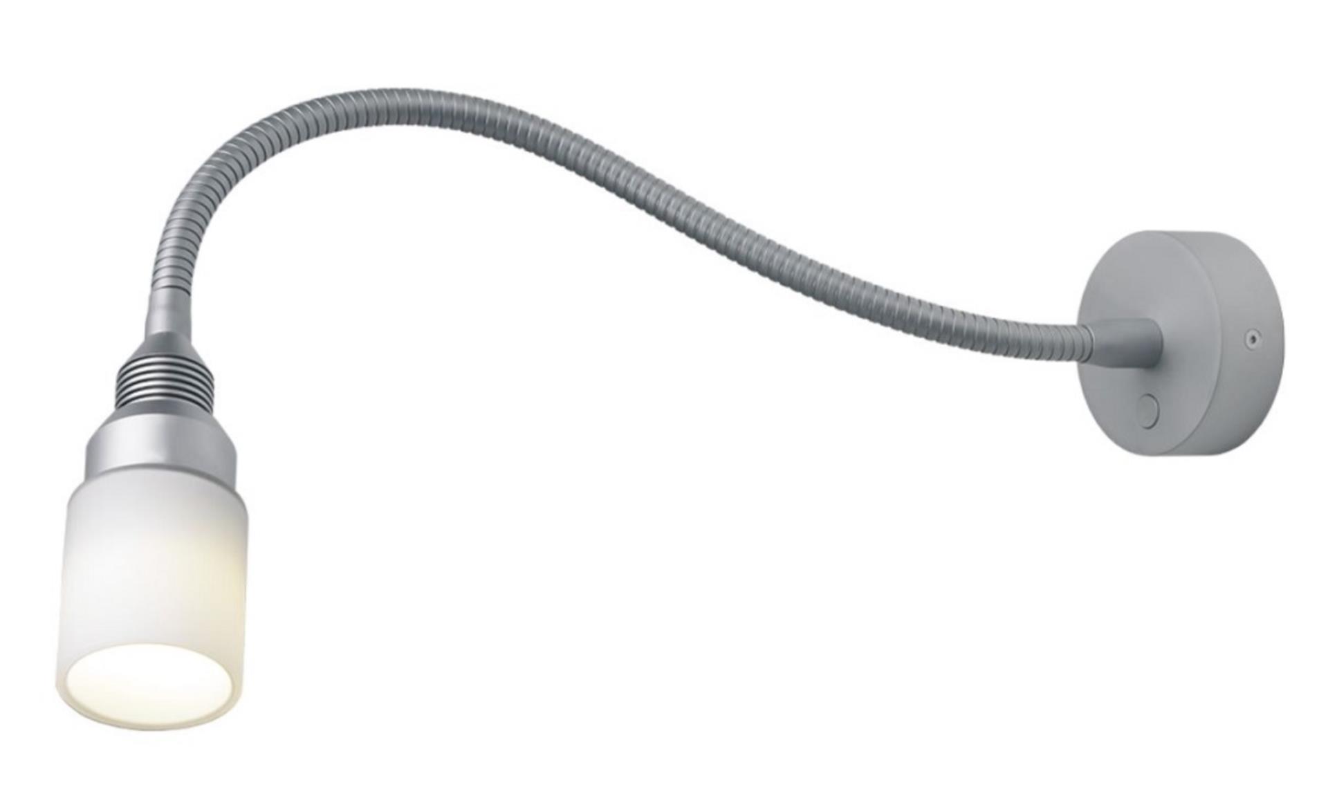 Prebit Leseleuchte Flex 04 500mm chrome matt