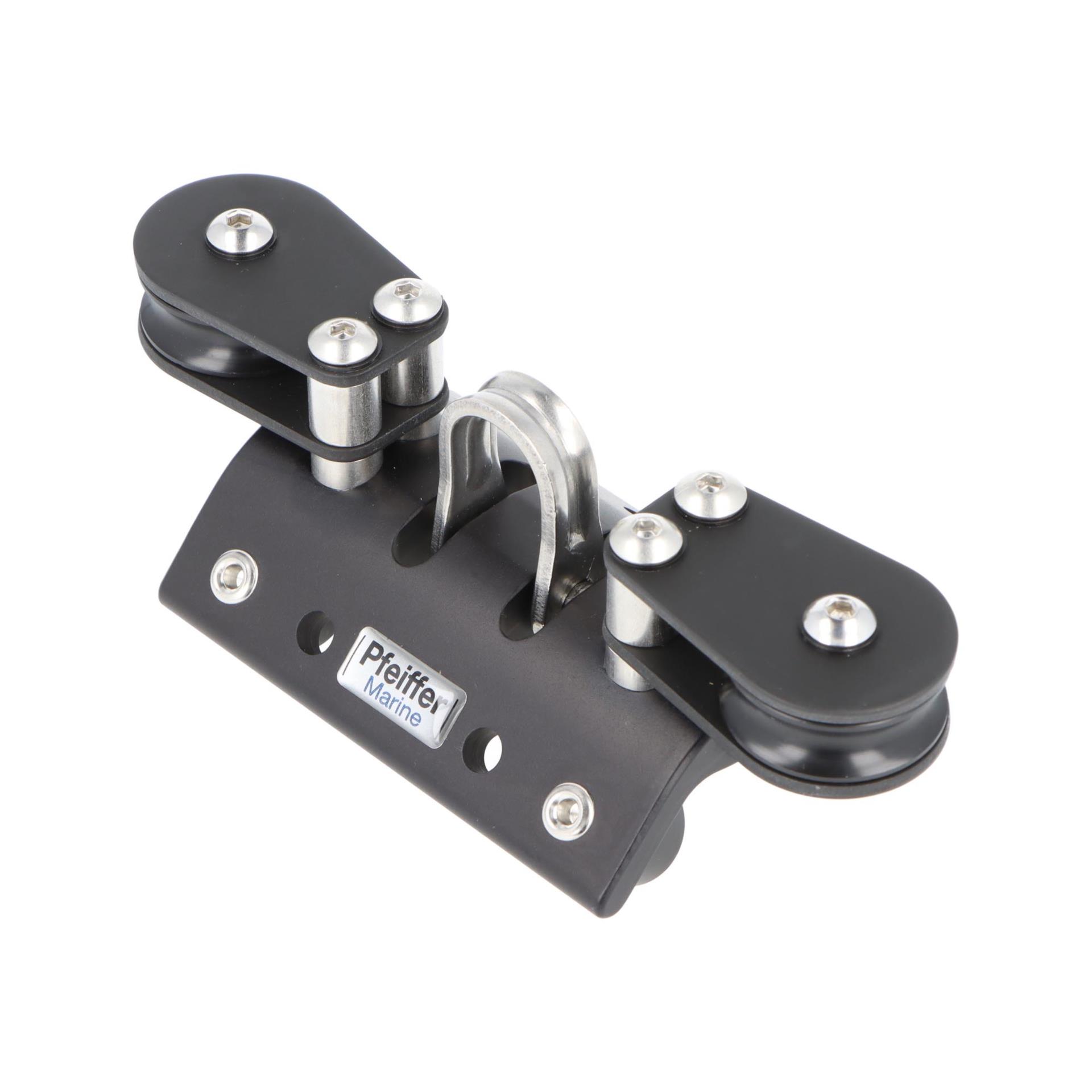 Pfeiffer Marine Traveller-Schlitten 23 x 25 mm, einfache Umlenkung