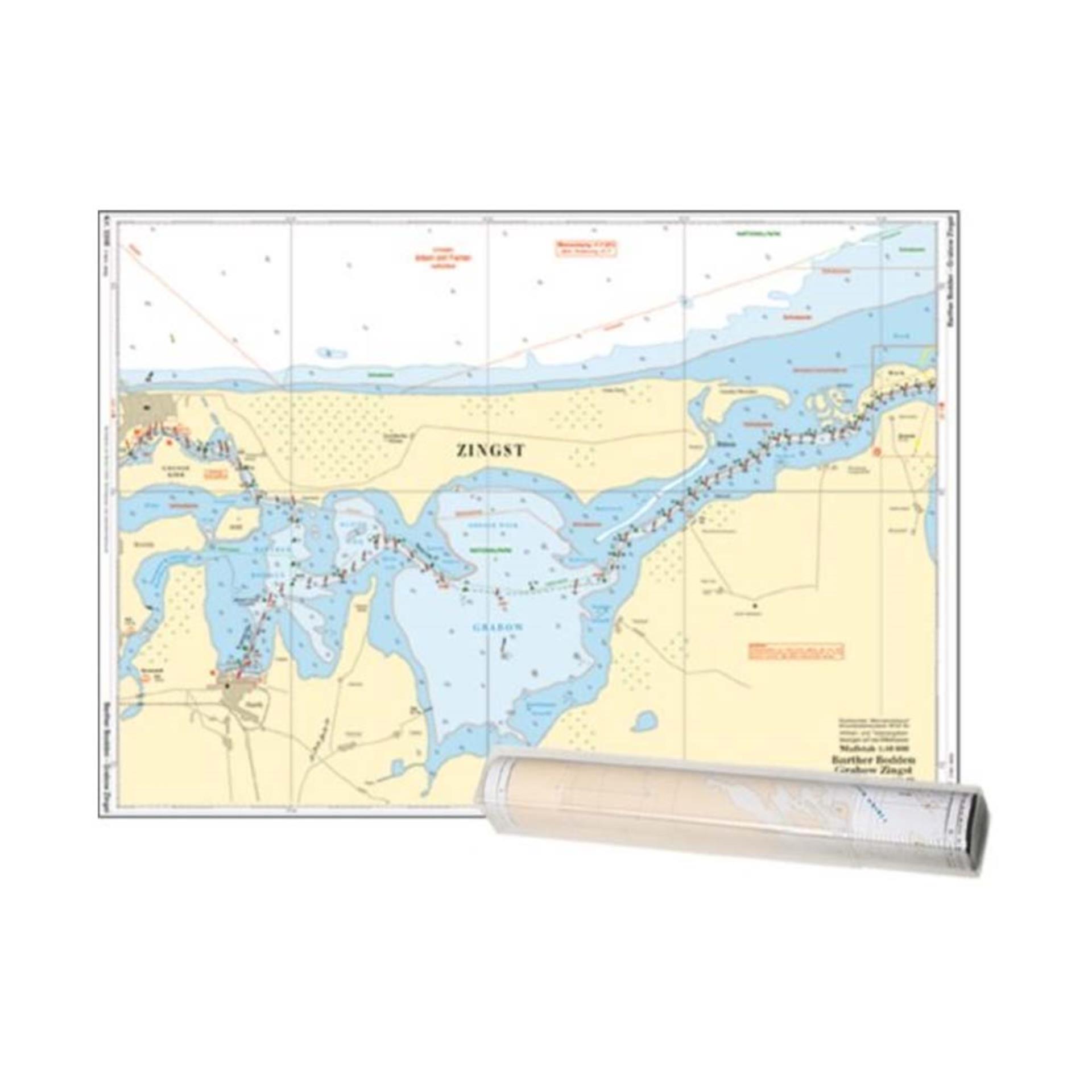 Delius Klasing Einzelkarte Barther Bodden