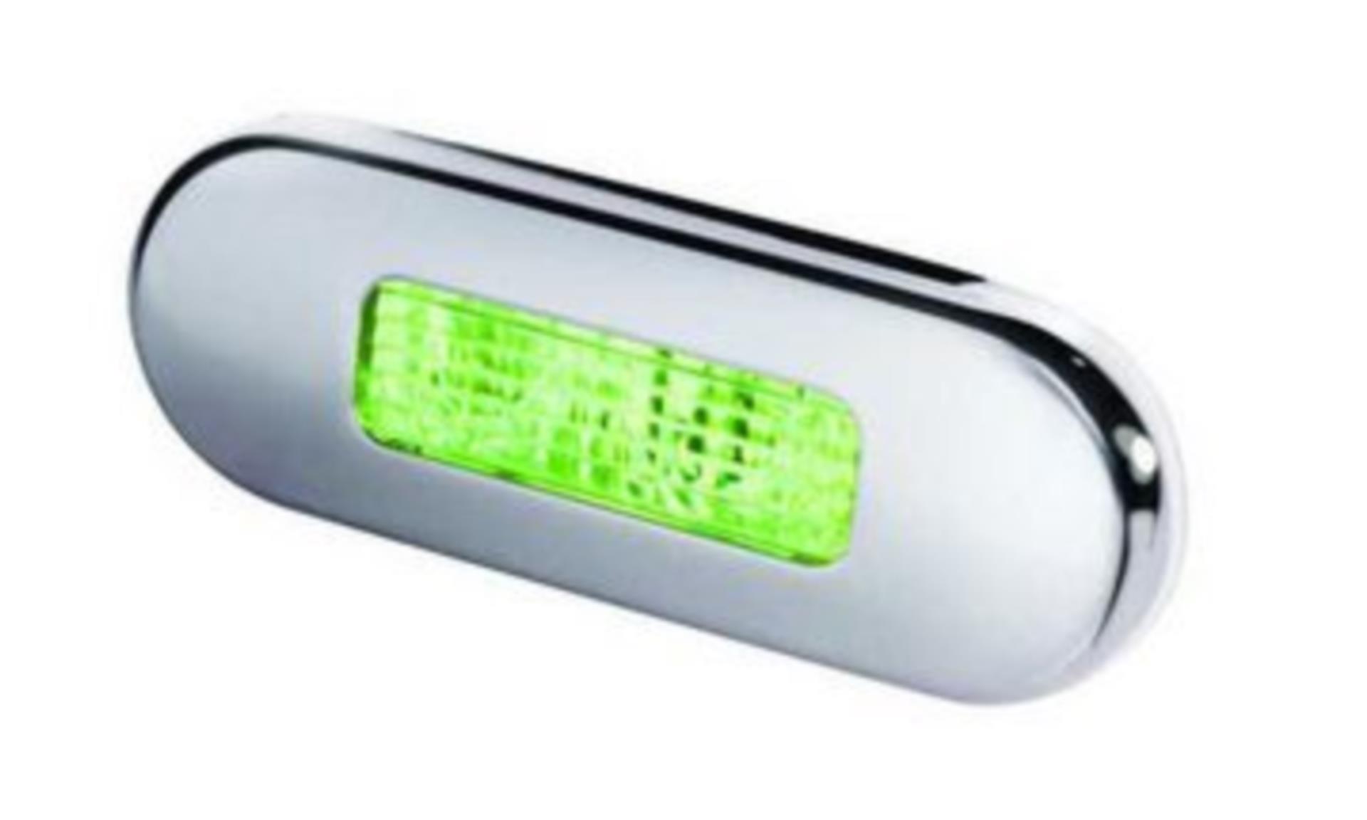 Hella LED Stufenleuchte, grün