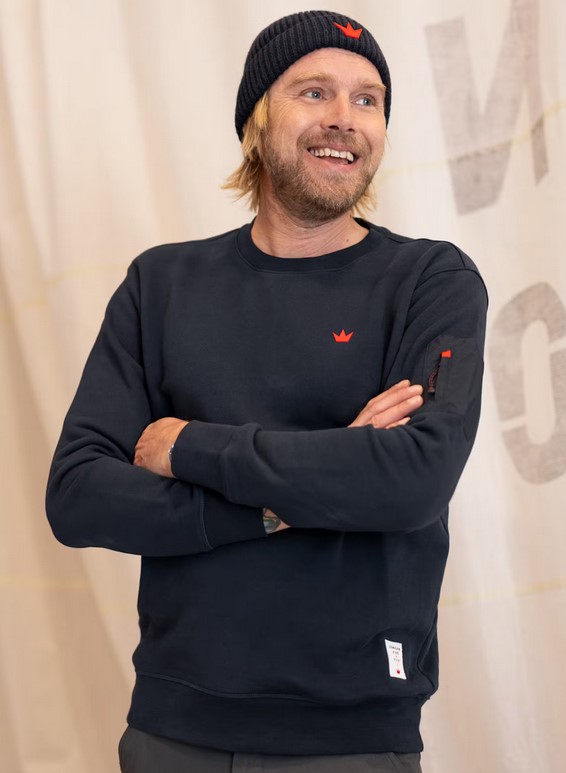 Elvstrom Elvstrøm Sweatshirt "Zeebrügge 58" navy Gr. M