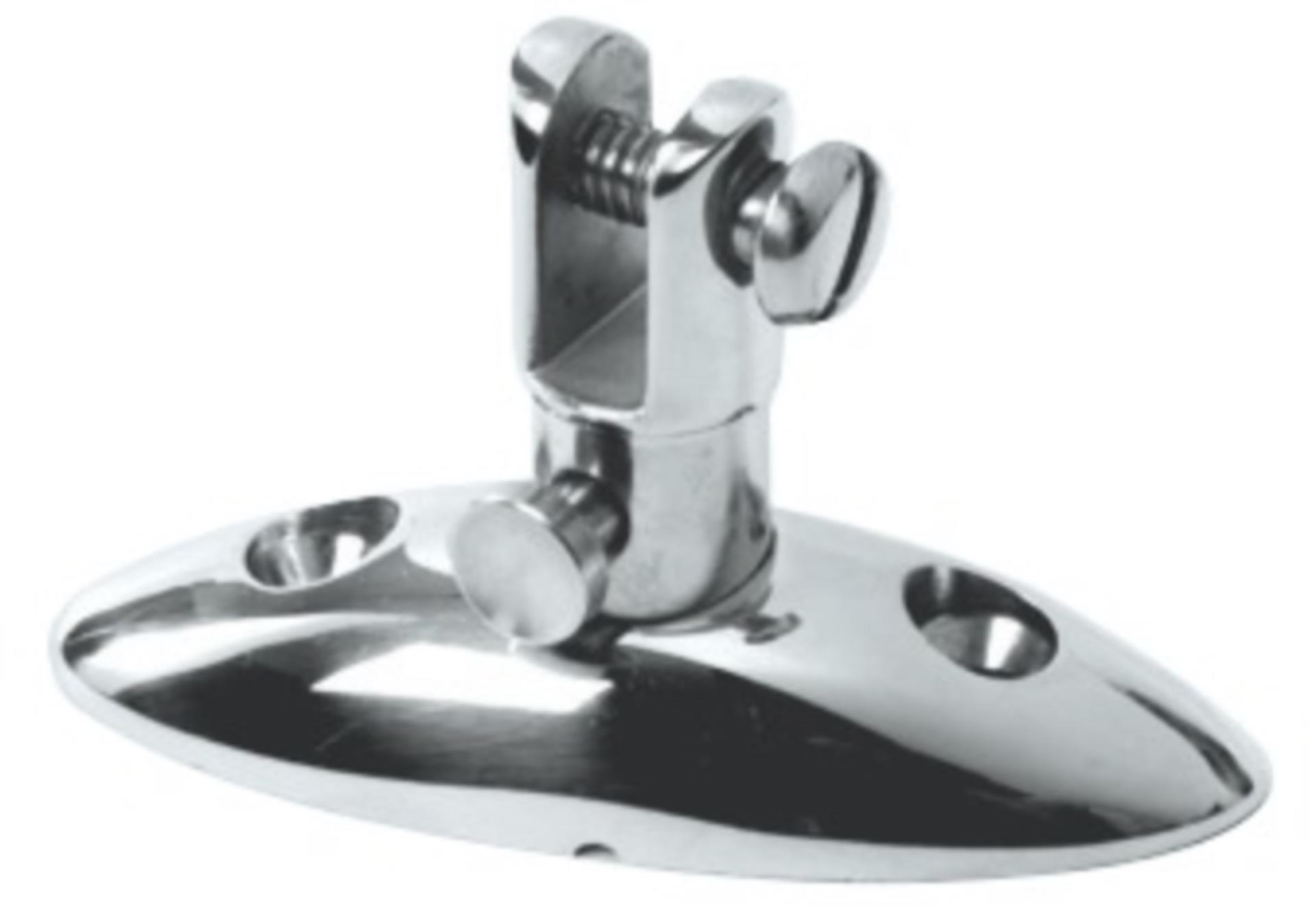 Osculati Basisplatte mit demontierbaren Gabelterminal