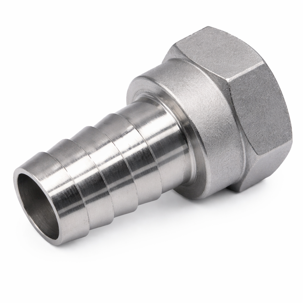 Osculati Schlauchstutzen Edelstahl Innengewinde 3/8"/ 15 mm